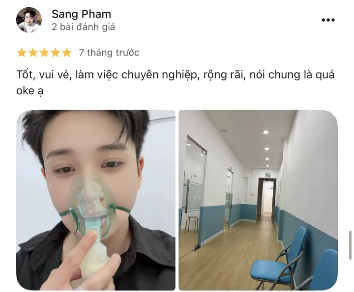 Đánh giá 5 sao của khách hàng trên Google Maps
